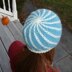 2 color spiral hat