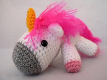 Charley the Unicorn plush crochet amigurumi