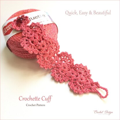 Crochette Cuff / Bracelet Pattern