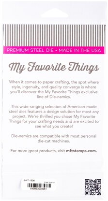 My Favorite Things Die-namics Die - Slider Surprise