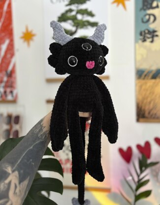 Little Evil with Big Eyes - Crochet Pattern