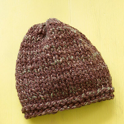Basic Hat in Lion Brand Wool-Ease Thick & Quick - L0410AD