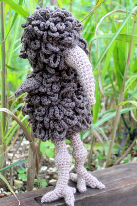 Ethel the Amigurumi crochet Emu