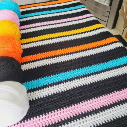 Liquorice Allsorts Blanket