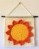 Sun wall hanging by HueLaVive