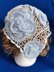 Summer Kerchief hat Irish crochet lace pattern