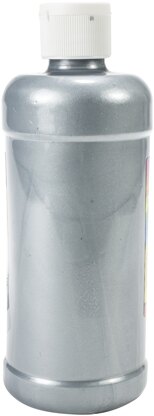 Palmer Washable Metallic Poster Paint 16oz - Silver