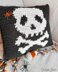 Halloween Skull Pillow