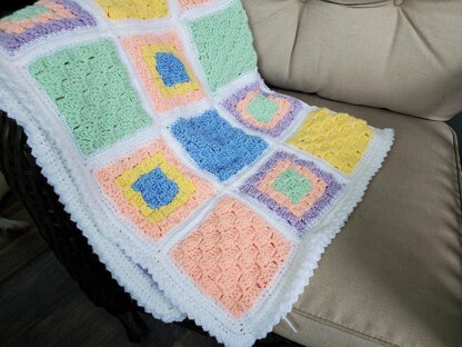 Building Blocks Baby Blanket