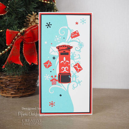 Creative Expressions Paper Cuts Christmas Post Edger Craft Die