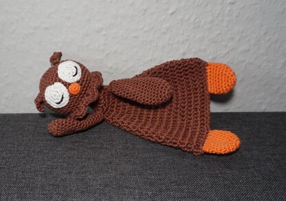 Amigurumi Häkelanleitung Schnuffeltuch Eule