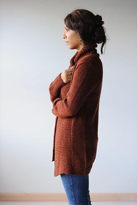 Knitbot Autumnal Cardigan PDF at WEBS | Yarn.com