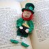 Lucky Irish Leprechaun bookmark