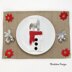 Snowman Belly Flatware Holder