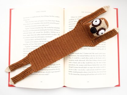 Sloth Bookmark Crochet Pattern