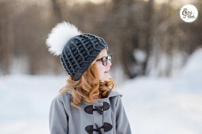 Sofia Ribbed Beanie Hat