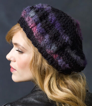 Slouchy Beret in Red Heart Boutique Magical - LW2794 - Downloadable PDF