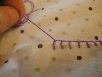 How to Crochet an Edging on an Unfinished Item