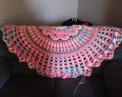 Coral "Julia" Shawl