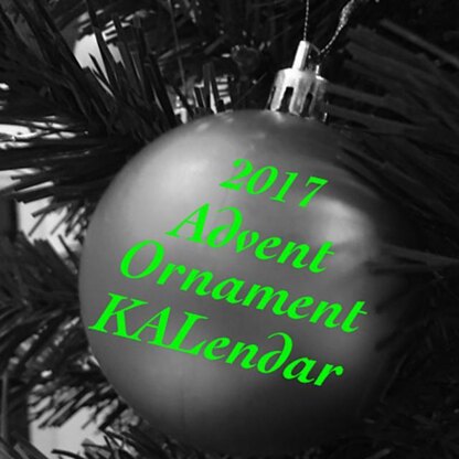 2017 Advent Ornament KALendar