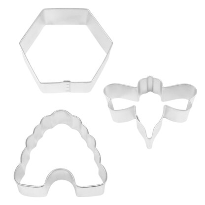 R&M Honey Bee Cookie Cutters Set of 3