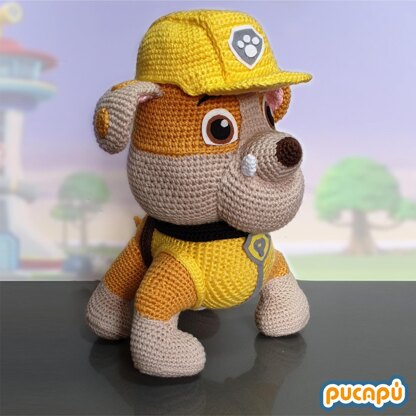 Rubble Paw Patrol Amigurumi