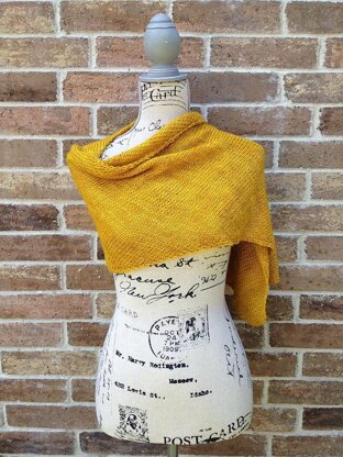 Diagonal Wrap Scarf