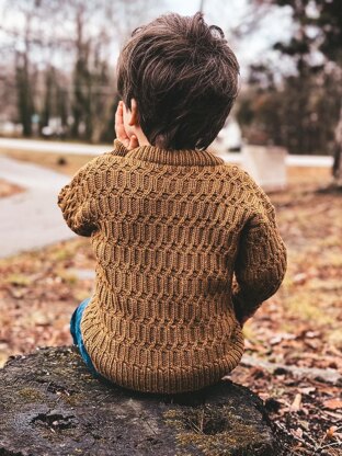 The Crisscross Ribbed Sweater, Child