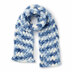 Criss Cross Scarf in Bernat Alize Blanket-EZ - Downloadable PDF