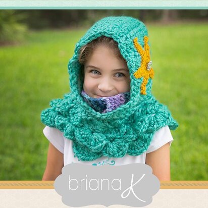 Mermaid Hooded Cowl