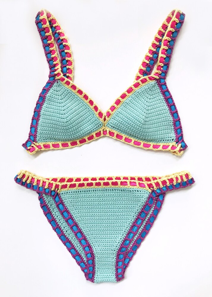 Malibu Bikini Crochet pattern by Deborah O'Leary