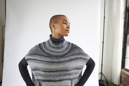 Marjoram Poncho in Berroco Sesame PDF