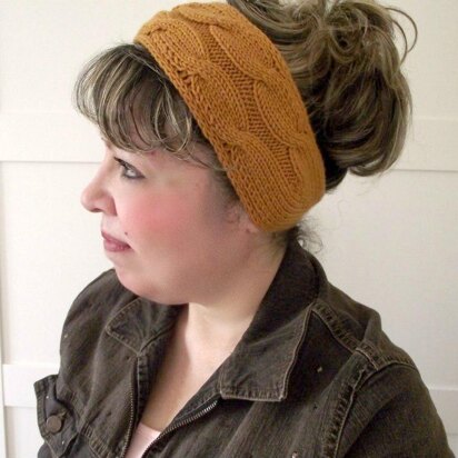 Soulmates Headband - knitting pattern