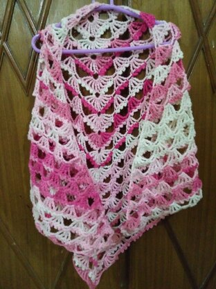 homemade Fan Shawl's