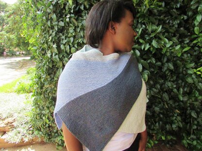 Colour Block Shawl