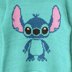 Womens knit sweater - Stitch intarsia motif