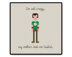 I'm Not Crazy - Sheldon - PDF Cross Stitch Pattern