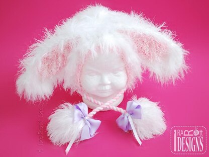 Fluffy the Bunny Bonnet Hat