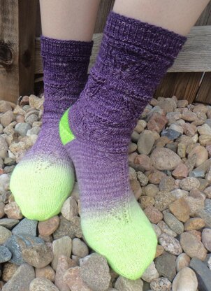 Thistle Down Socks