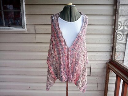 Tipped Shells Shawl