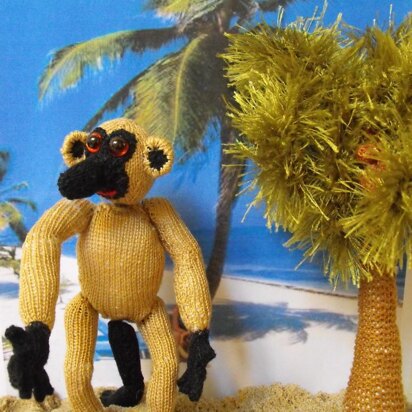 LESTER THE LANKY LEMUR KNITTING PATTERN