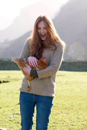 Galleny Force Pullover in The Fibre Co. Lore - Downloadable PDF