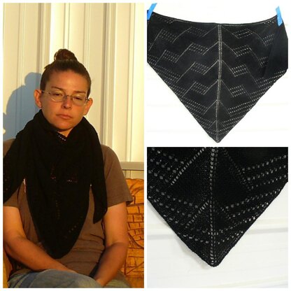 Dark Horse Shawl