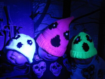 Free Baby Halloween Scream Beanies