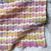 Simple Ripple Baby Blanket