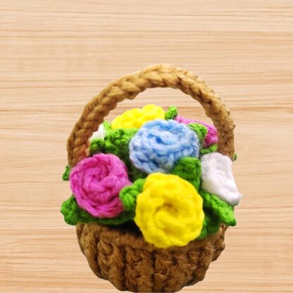 Flower Planter Crochet Pattern PDF + Video Tutorial