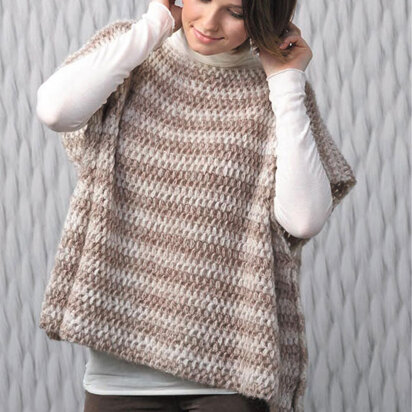 Poncho in Katia Air Alpaca