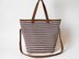 Striped bag pattern