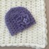 Mohair Lace Baby Blanket and Hat Set