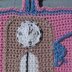 Hickory Dickory Dock mouse potholder